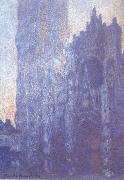 Claude Monet Rouen Cathedral Facade and Tour d-Albane oil painting reproduction